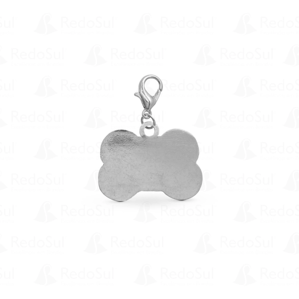 Chaveiro personalizado em formato de osso Chaveiro personalizado em formato de osso